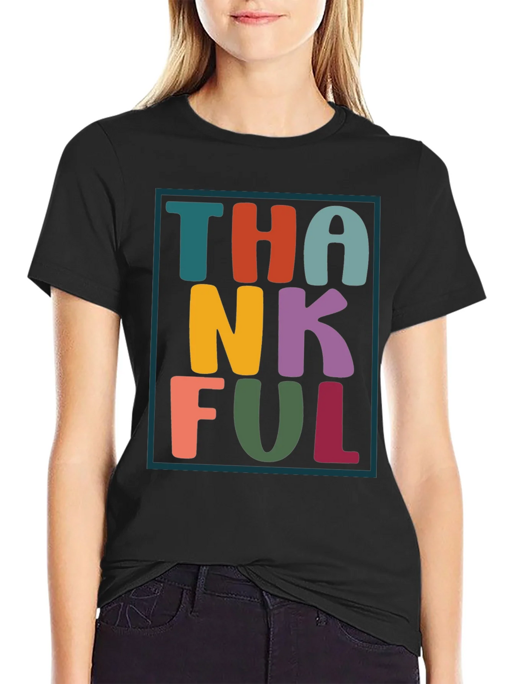 Thankful Graphic Tee - Festive Fall Apparel product image 5