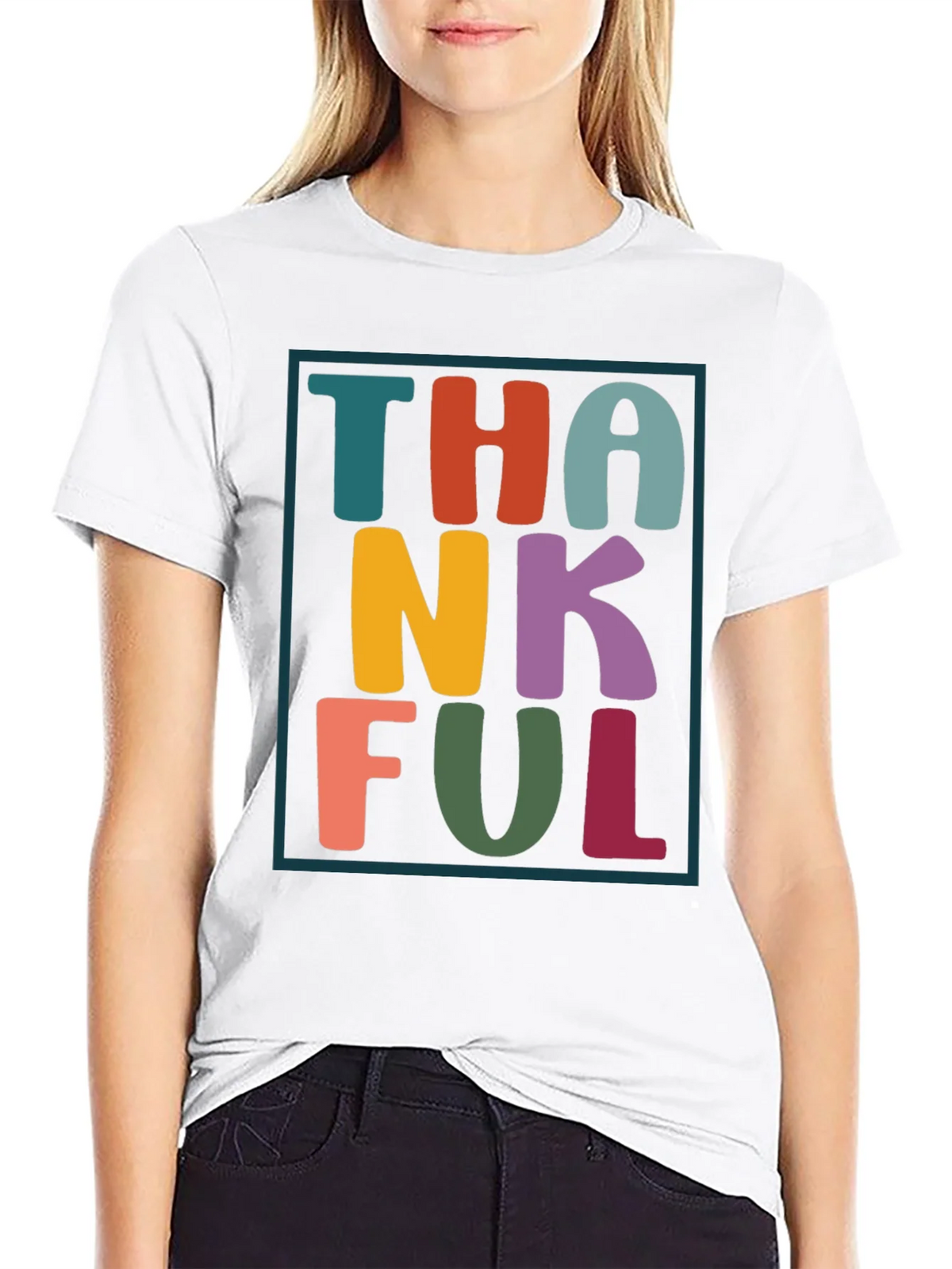 Thankful Graphic Tee - Festive Fall Apparel product image 11