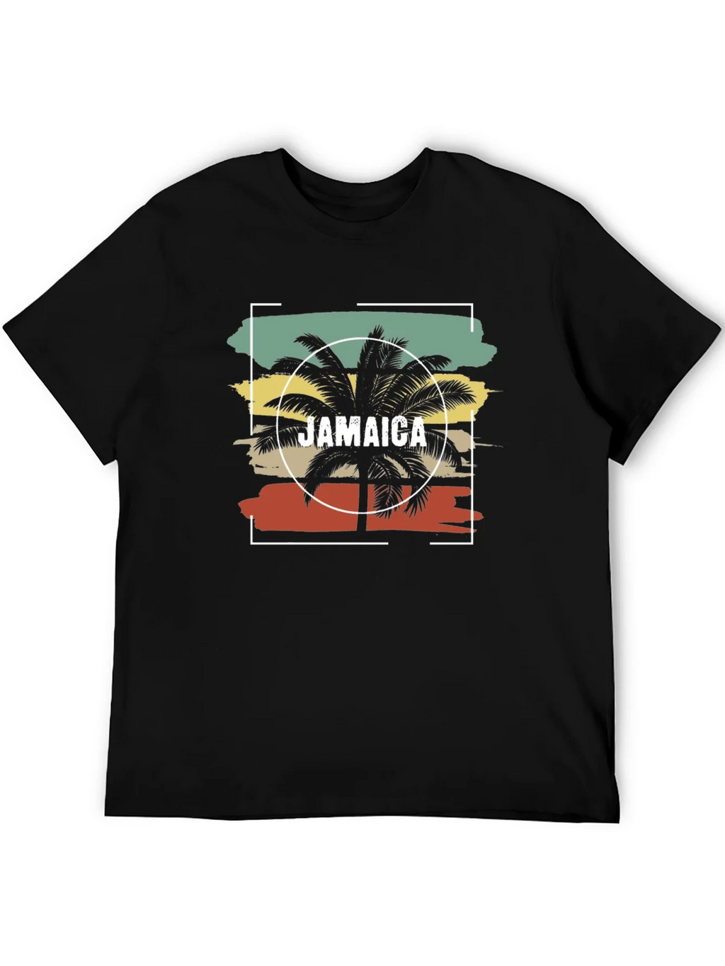 Jamaica Palm Tree T-Shirt - Retro Island Style product image 8
