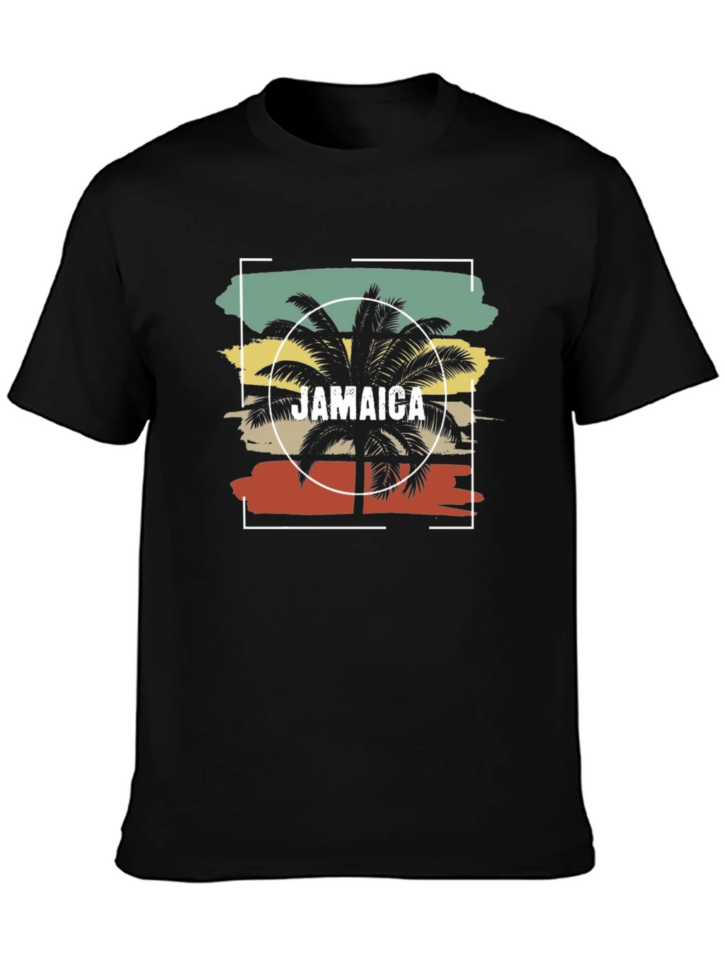 Jamaica Palm Tree T-Shirt - Retro Island Style product image 6