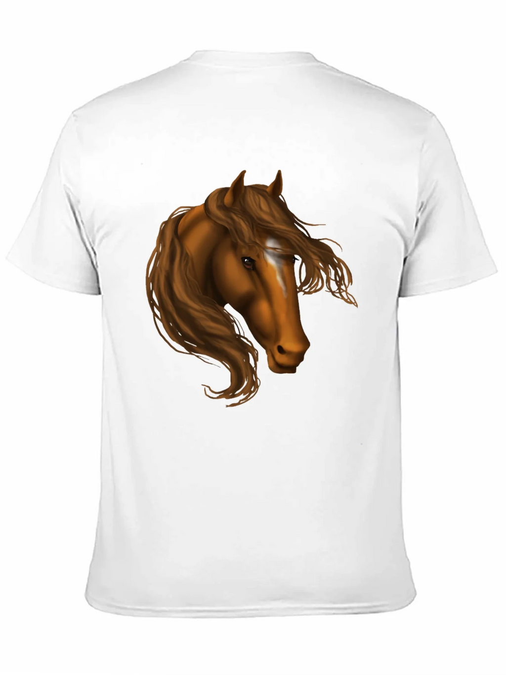 Horse Head Graphic Tee - Black T-Shirt product image 2