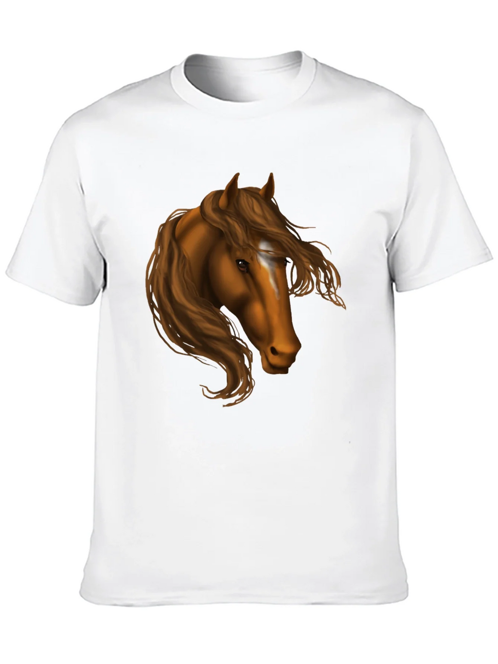 Horse Head Graphic Tee - Black T-Shirt product image 12