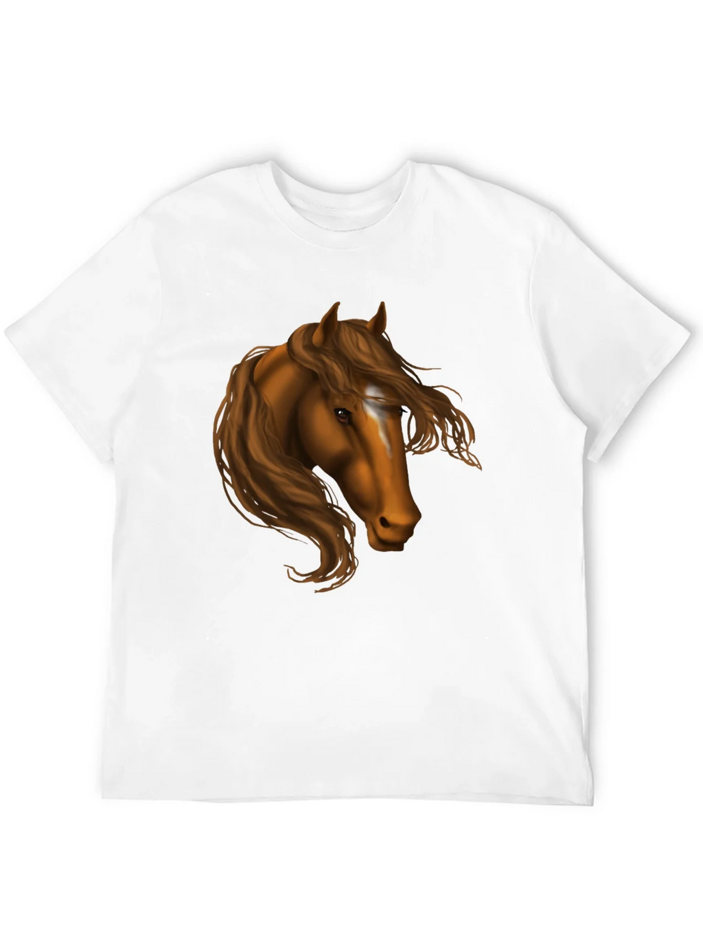 Horse Head Graphic Tee - Black T-Shirt product image 3