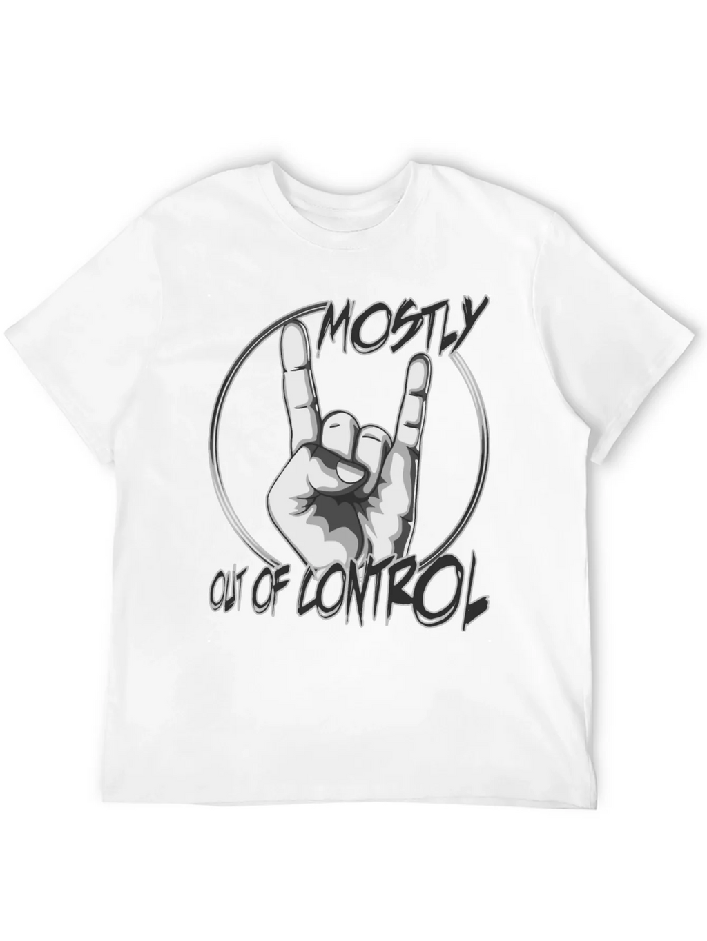 Mostly Out Of Control Graphic T-Shirt product image 3