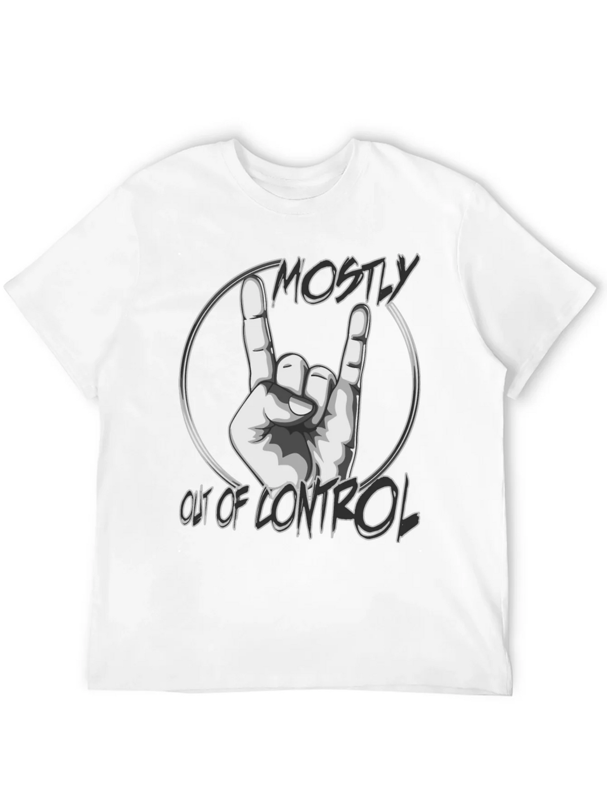 Mostly Out Of Control Graphic T-Shirt product image 3