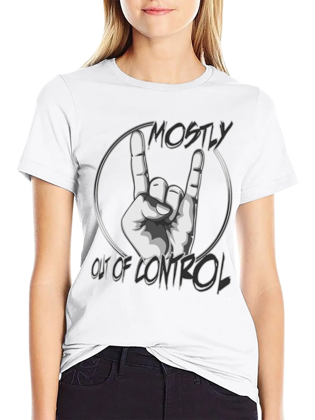 Mostly Out Of Control Graphic T-Shirt product image 11