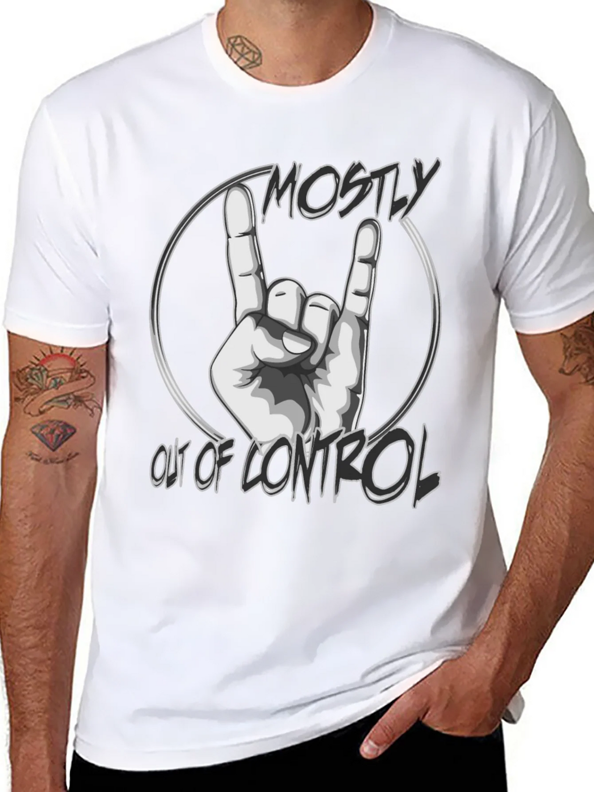 Mostly Out Of Control Graphic T-Shirt product image 10