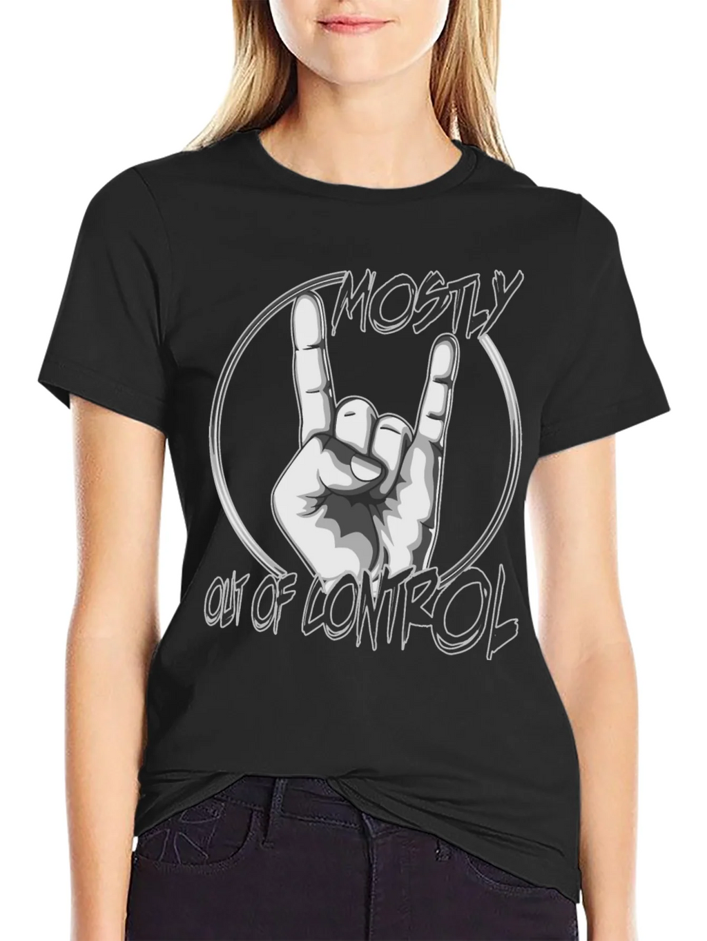 Mostly Out Of Control Graphic T-Shirt product image 5
