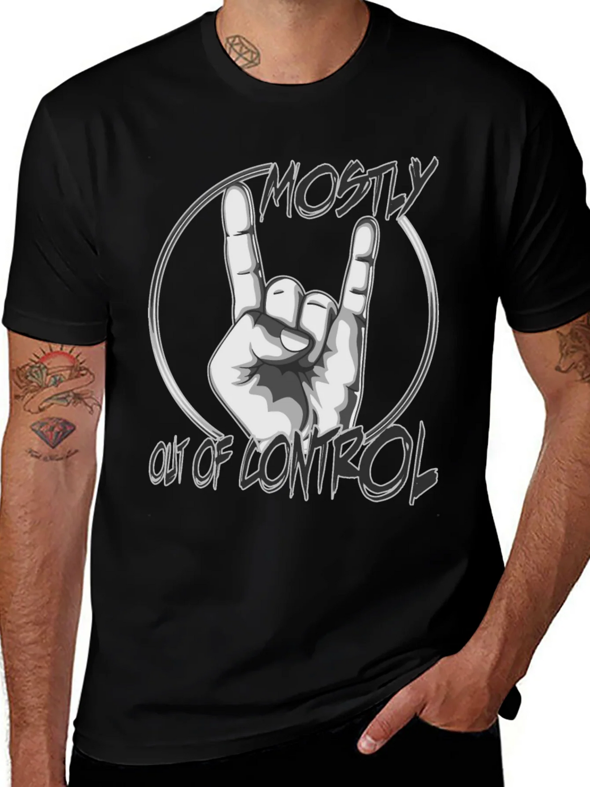 Mostly Out Of Control Graphic T-Shirt product image 1