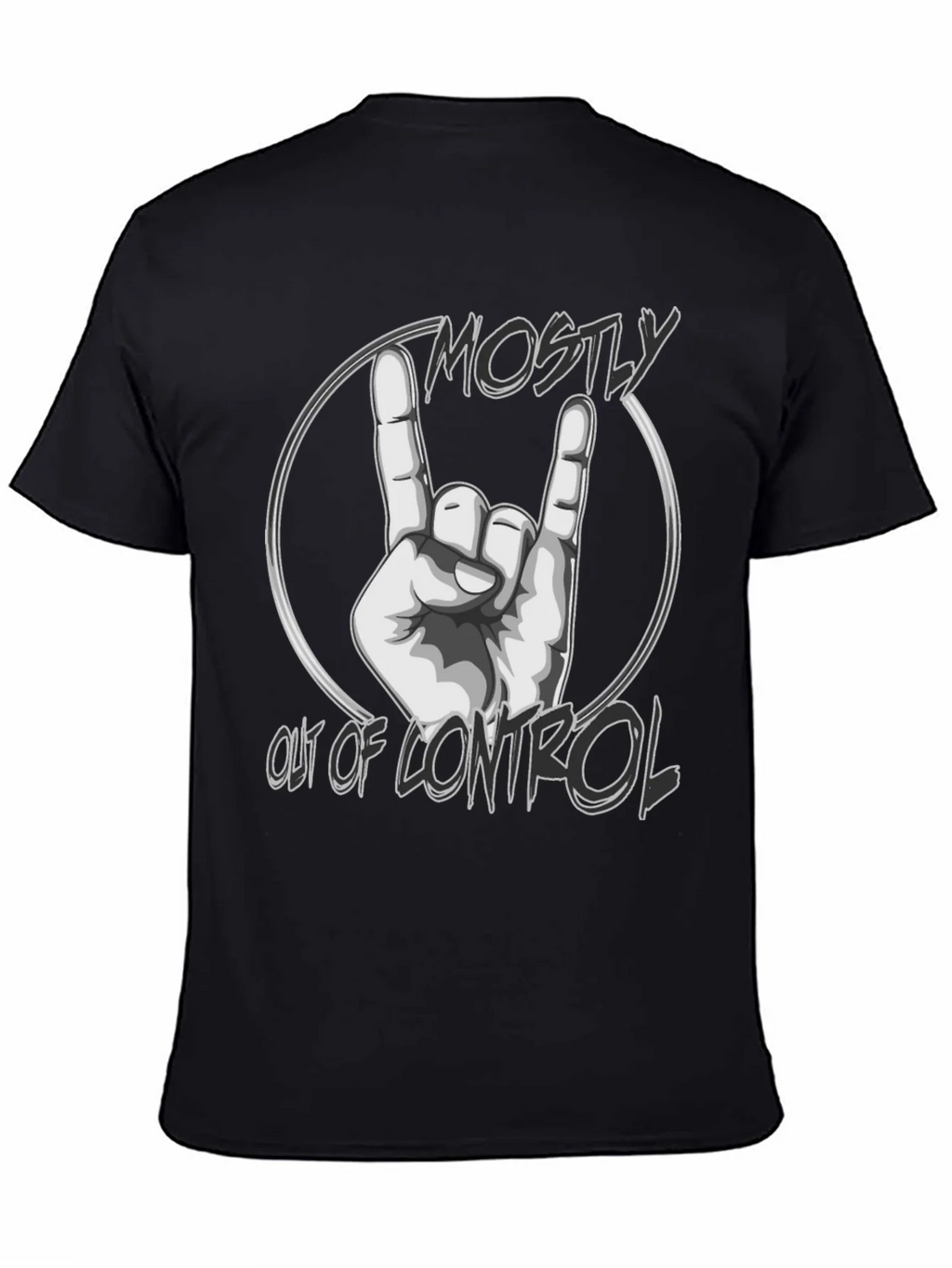Mostly Out Of Control Graphic T-Shirt product image 7
