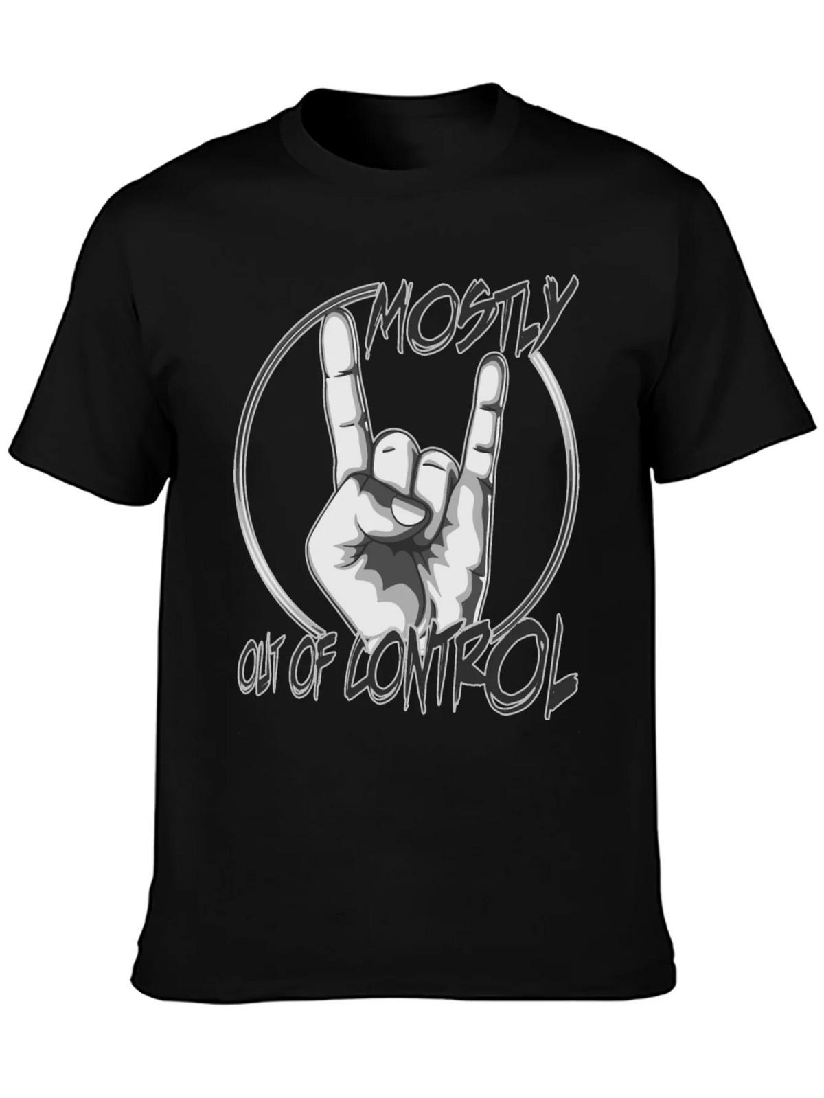 Mostly Out Of Control Graphic T-Shirt product image 6