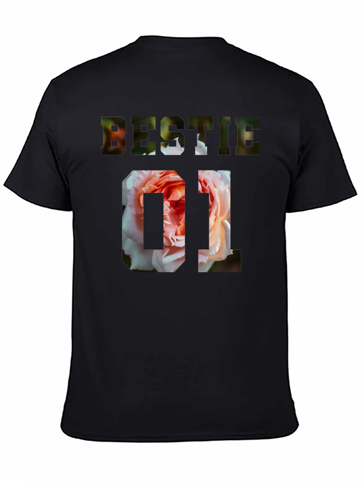 Bestie 01 Floral Graphic T-Shirt product image 7