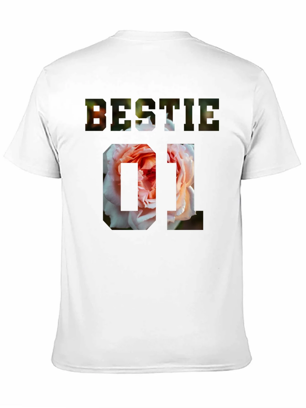 Bestie 01 Floral Graphic T-Shirt product image 2