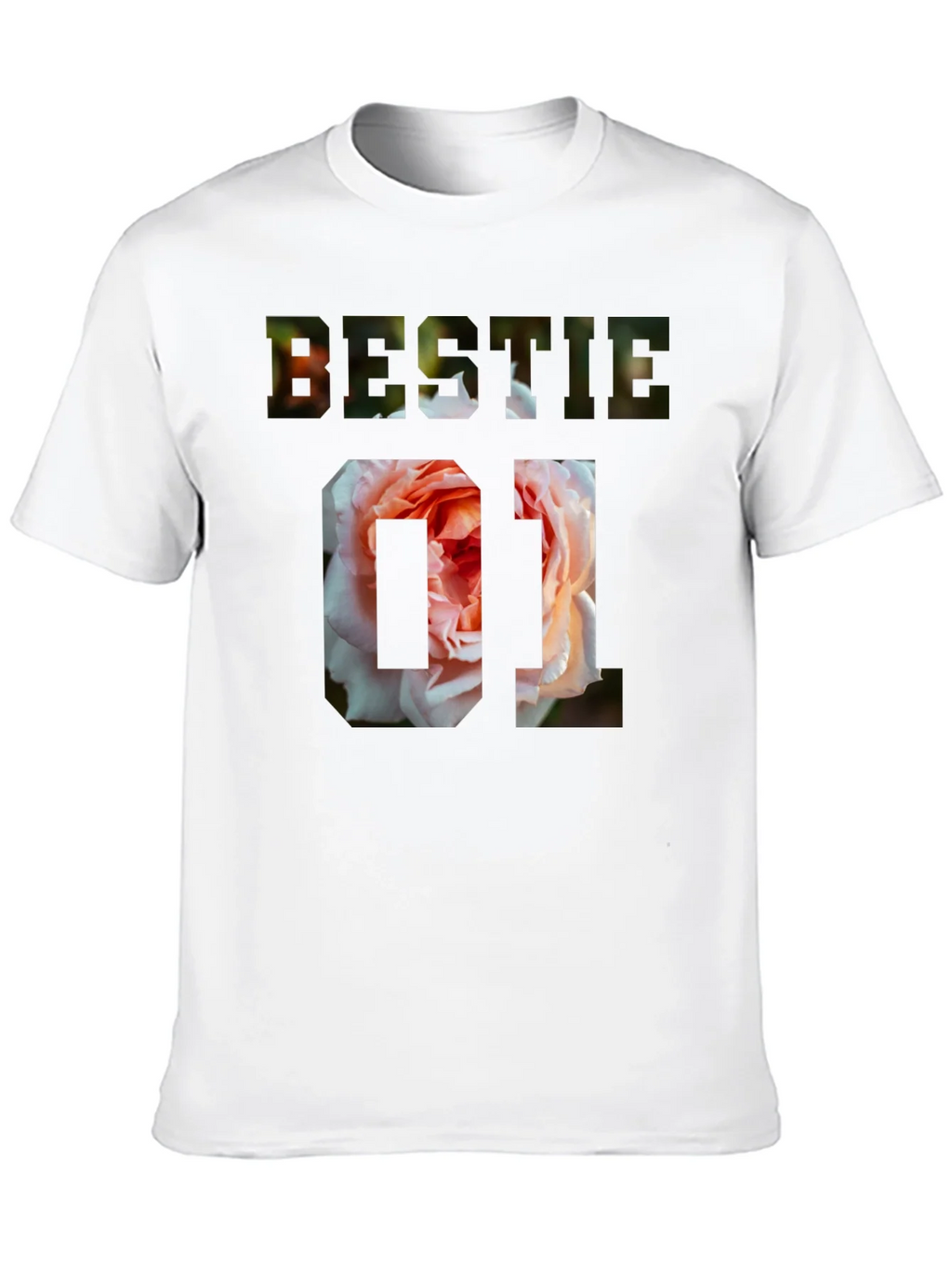 Bestie 01 Floral Graphic T-Shirt product image 12