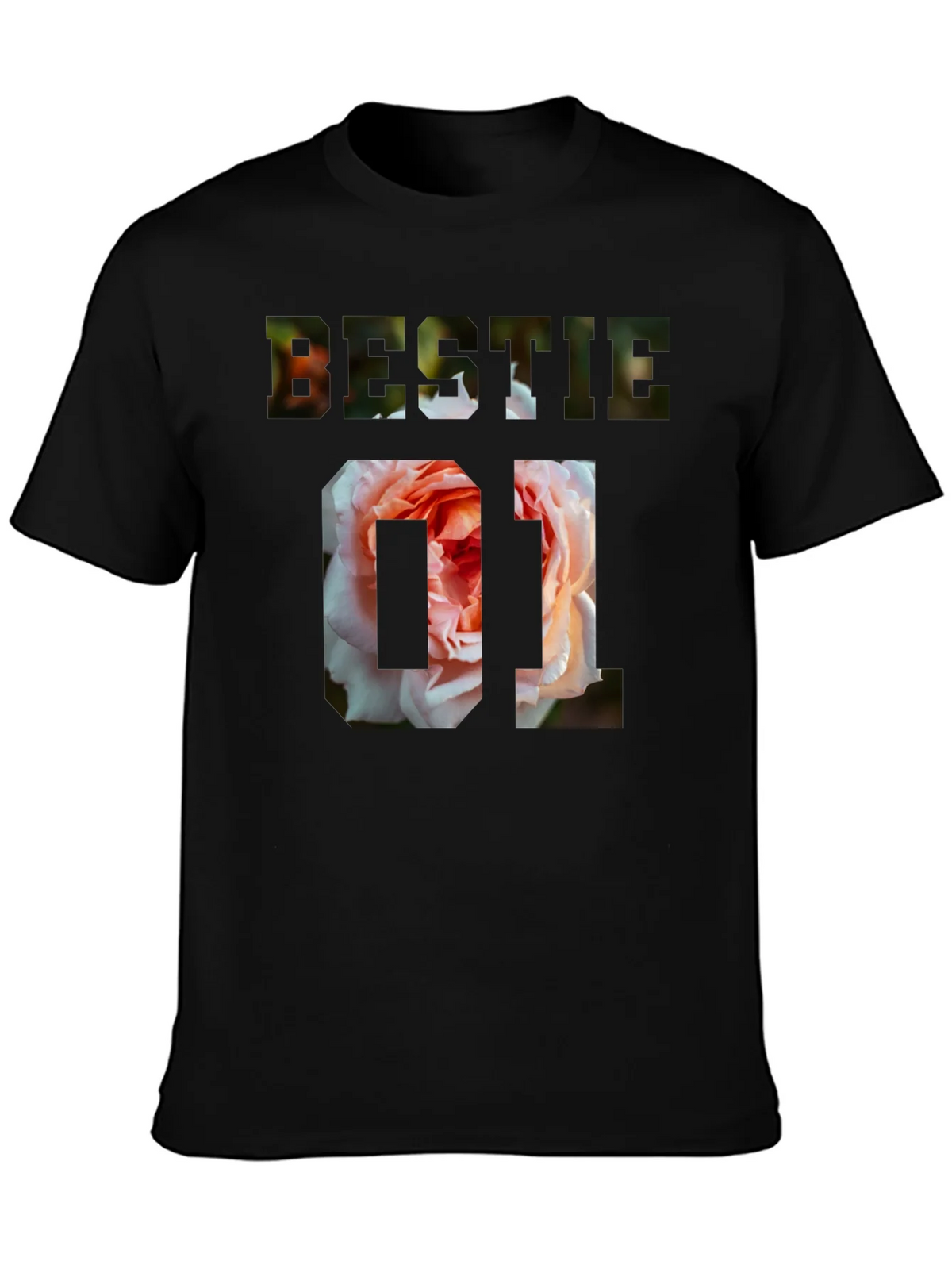 Bestie 01 Floral Graphic T-Shirt product image 6