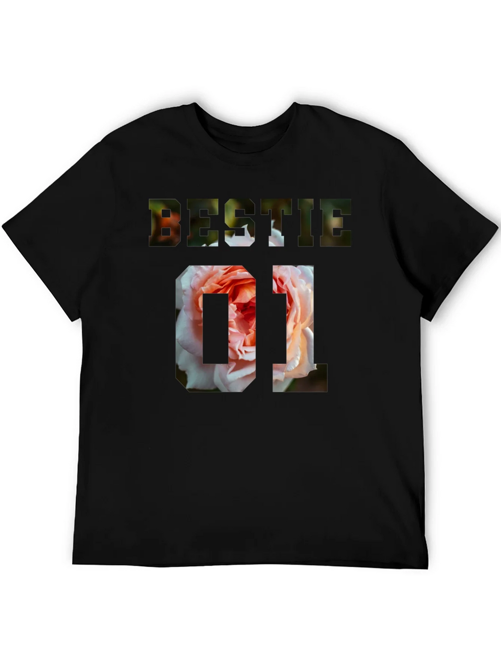 Bestie 01 Floral Graphic T-Shirt product image 8