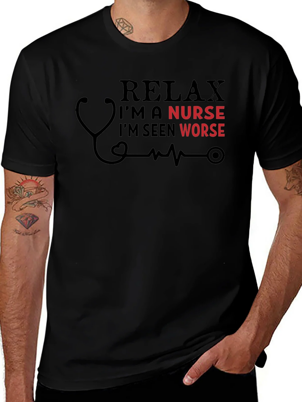 Relax Im A Nurse T-Shirt product image 1