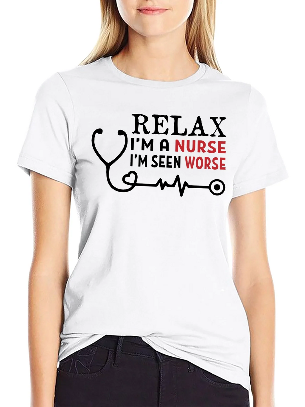 Relax Im A Nurse T-Shirt product image 11