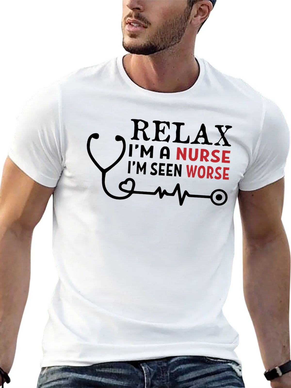 Relax Im A Nurse T-Shirt product image 4