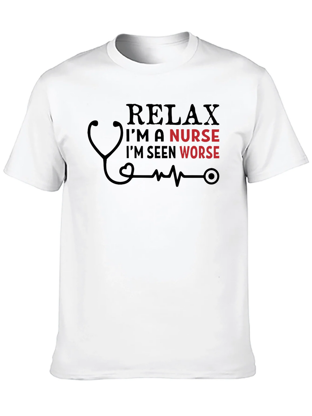 Relax Im A Nurse T-Shirt product image 12