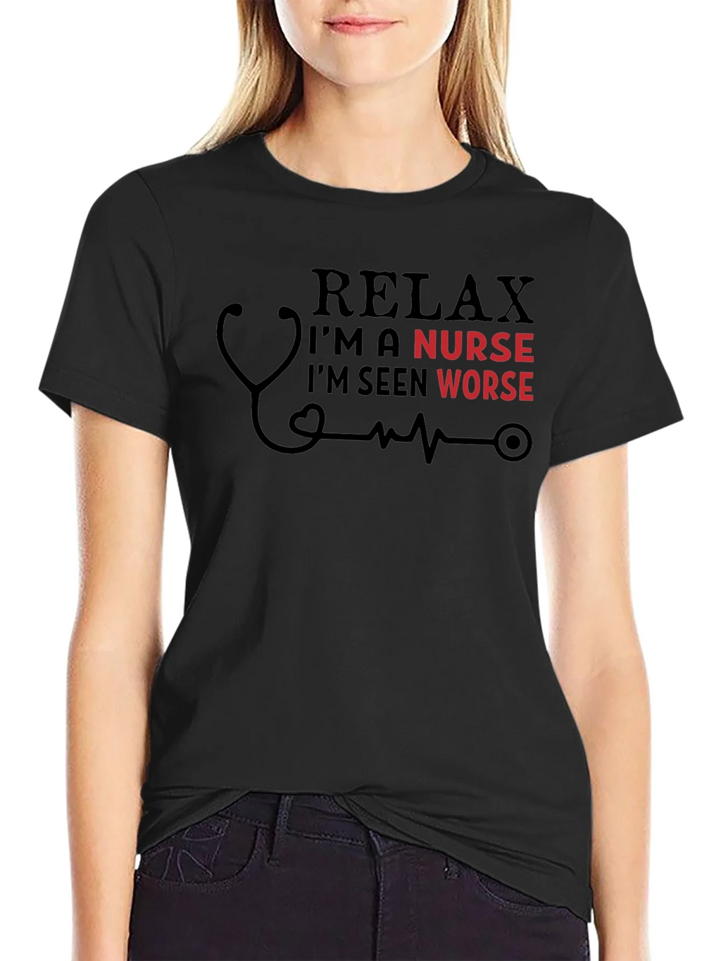 Relax Im A Nurse T-Shirt product image 5