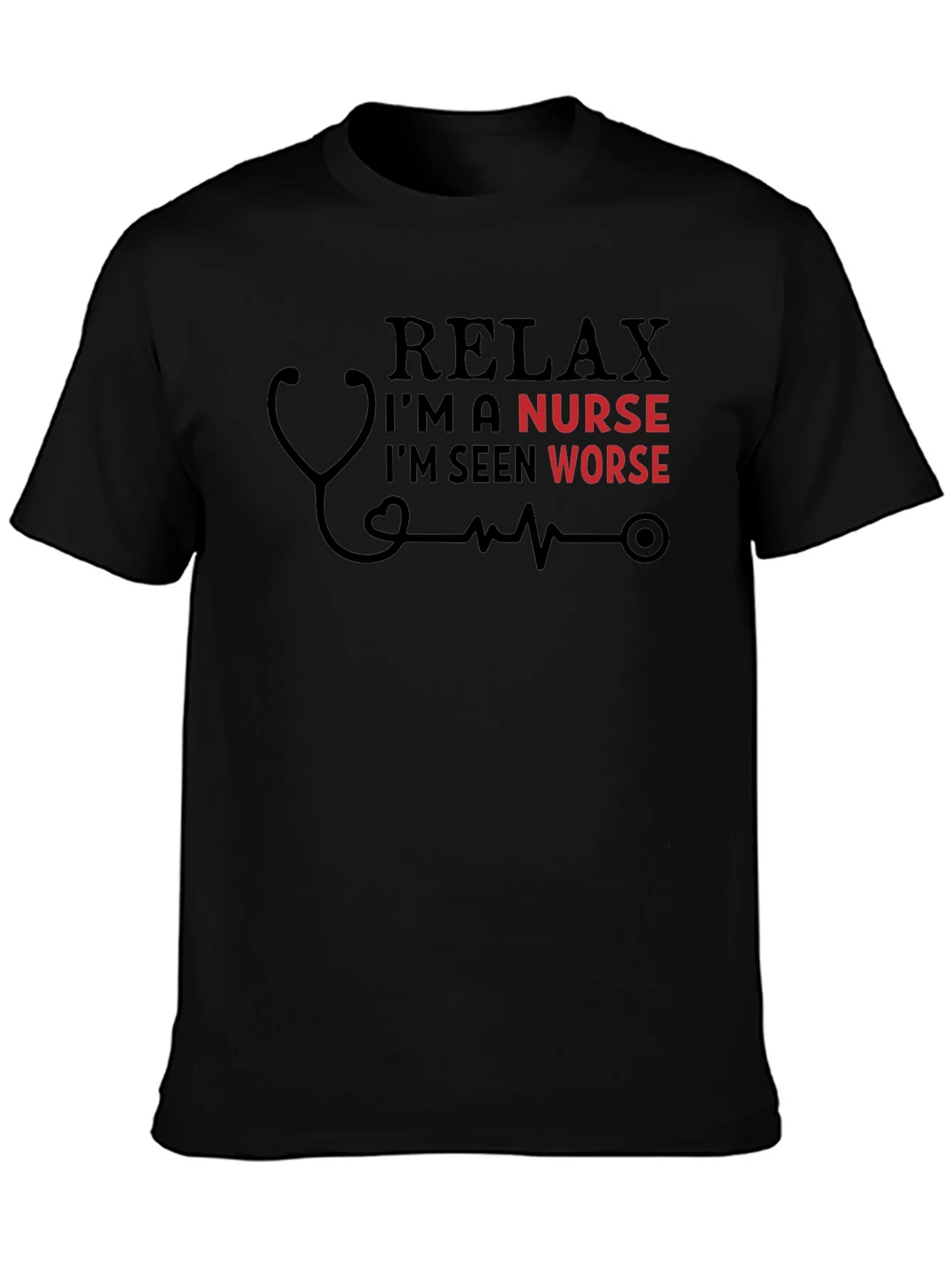 Relax Im A Nurse T-Shirt product image 6