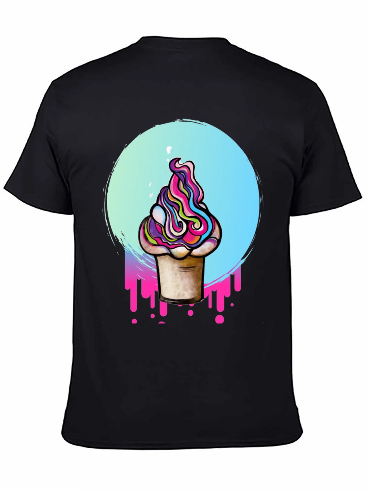 Vaporwave Ice Cream Graphic Tee - Retro Style product image 7