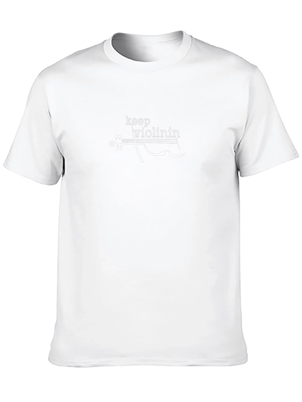 Keep Violinin Black Graphic Tee product image 12