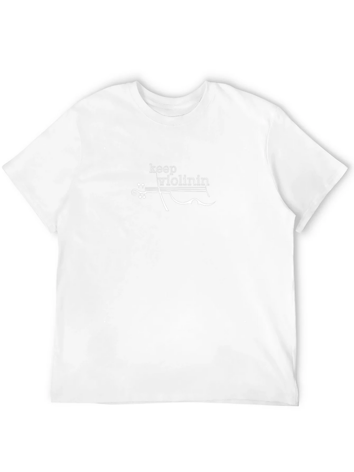Keep Violinin Black Graphic Tee product image 3