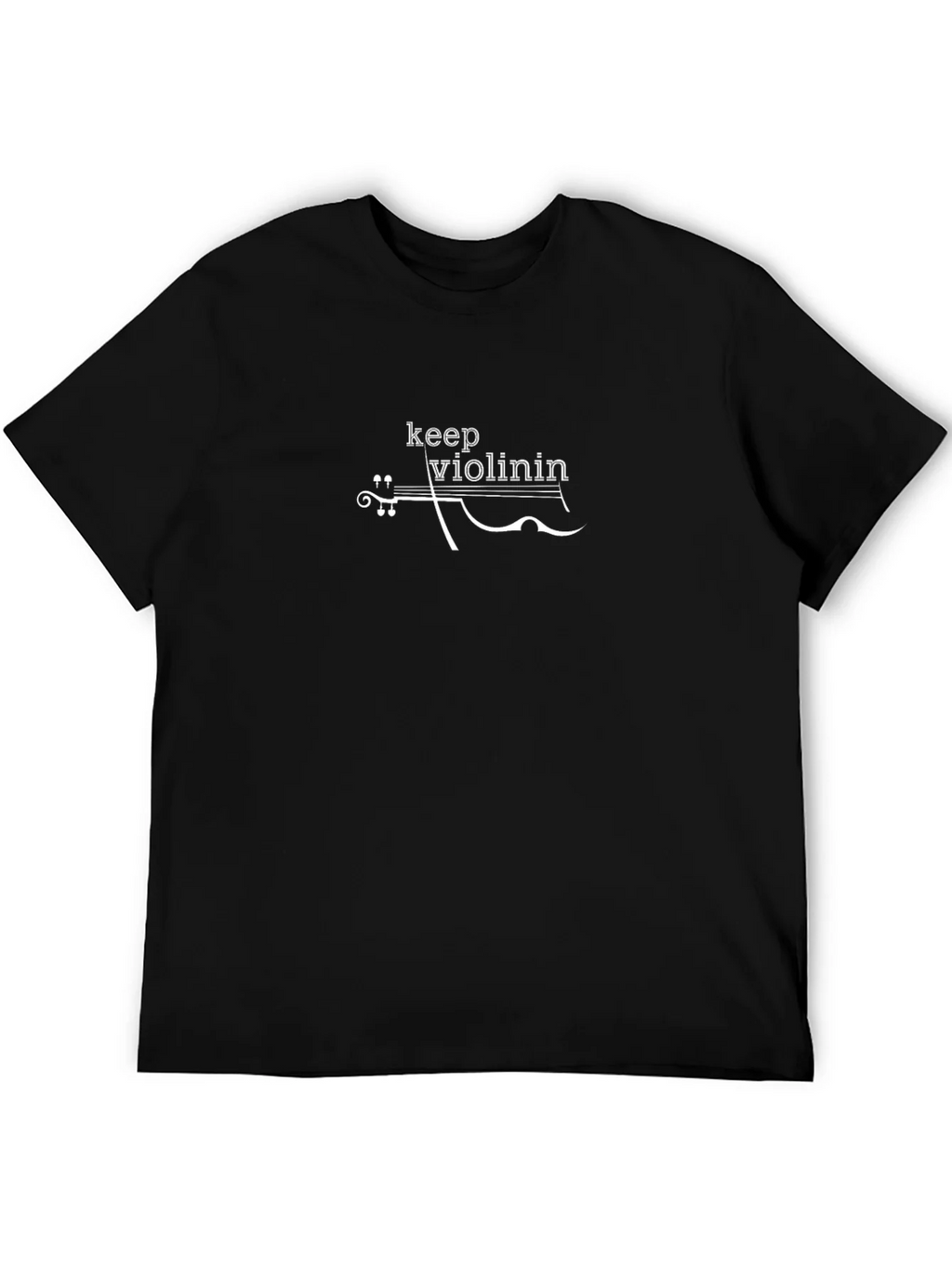 Keep Violinin Black Graphic Tee product image 8