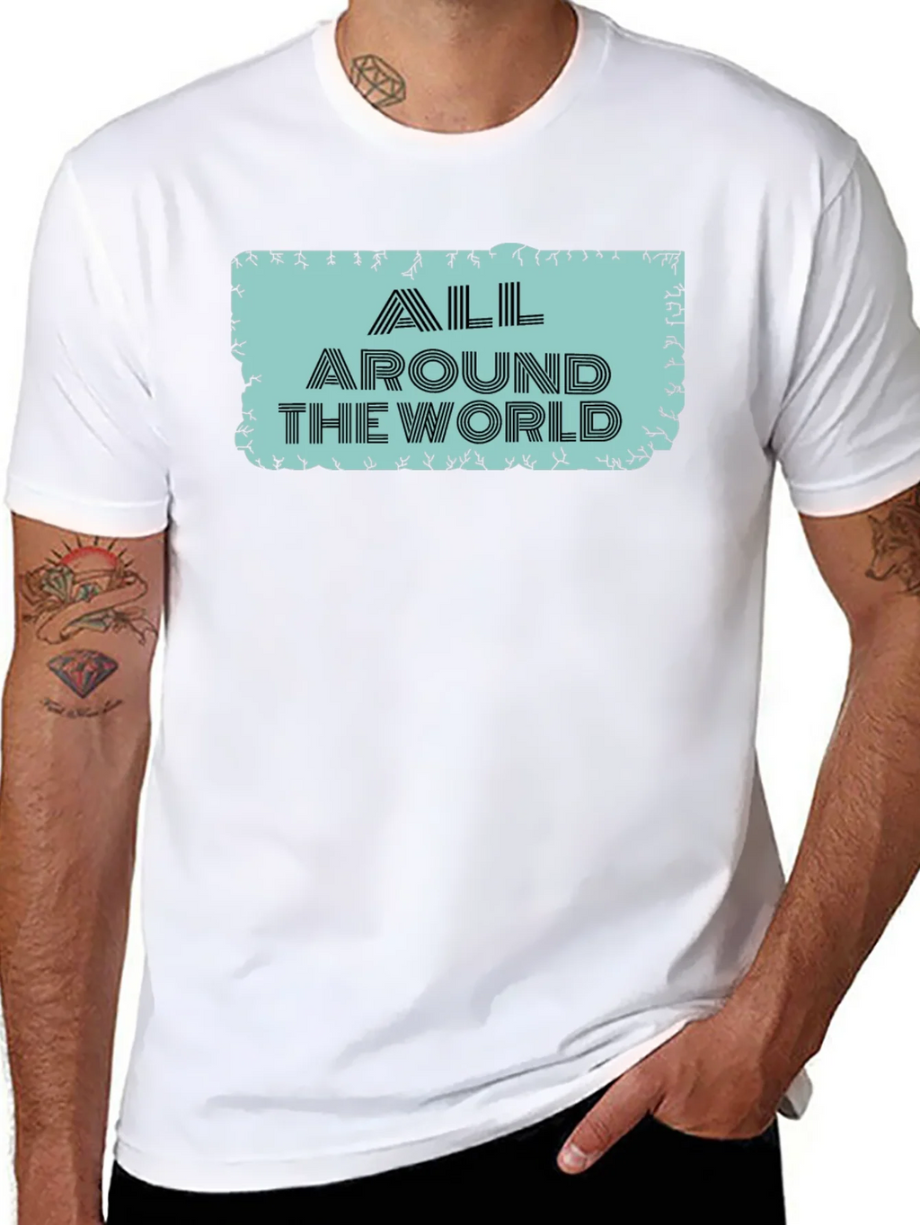 All Around The World Graphic Tee product image 10