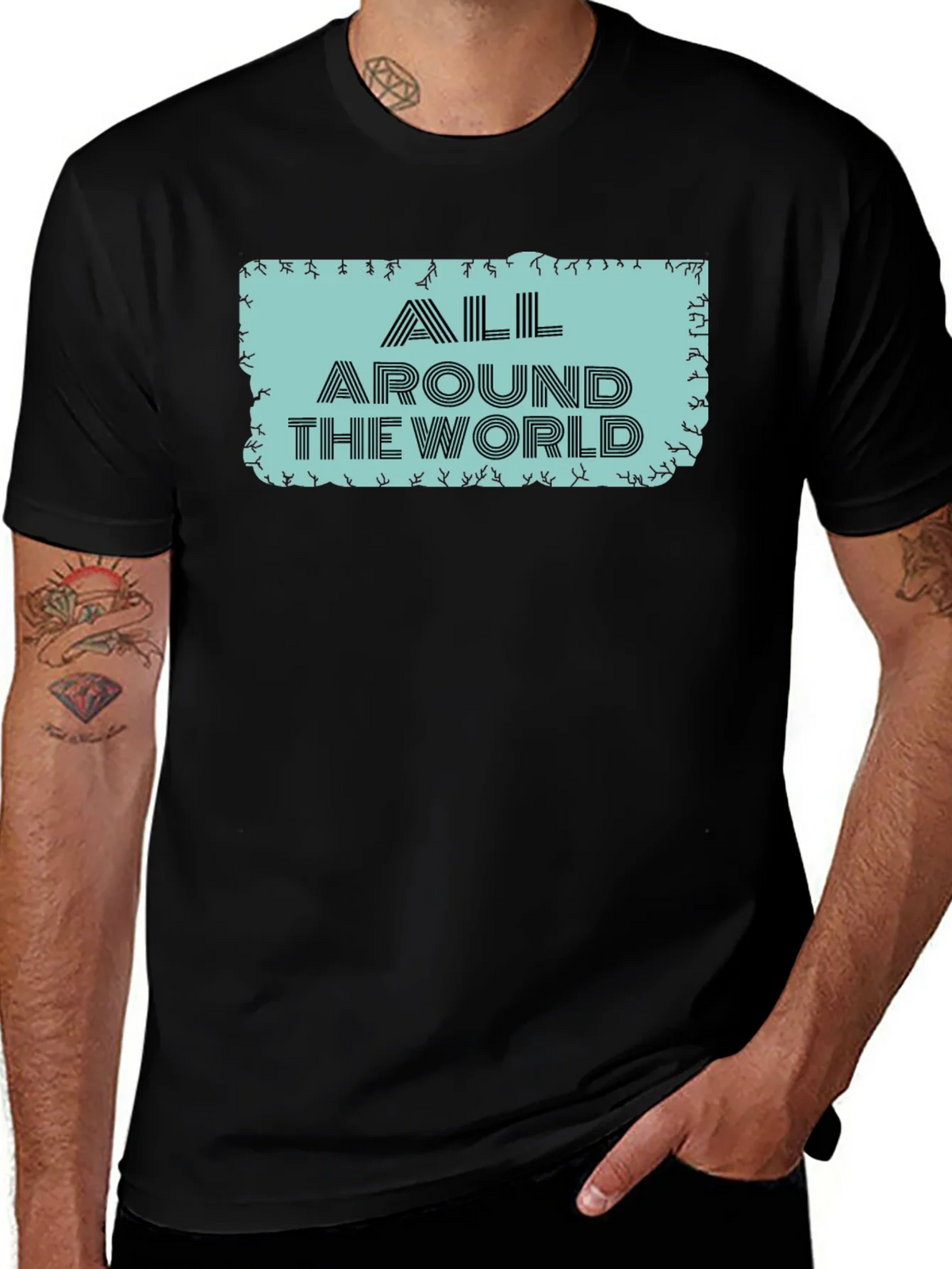 All Around The World Graphic Tee product image 1