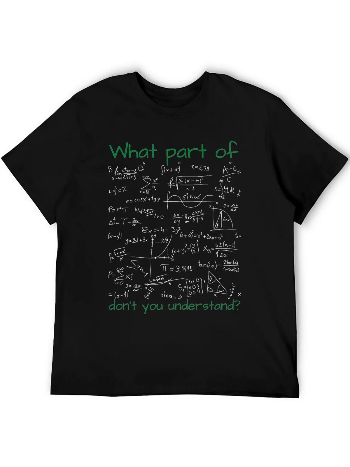 Math Formula T-Shirt - Funny Geeky Graphic Tee product image 8