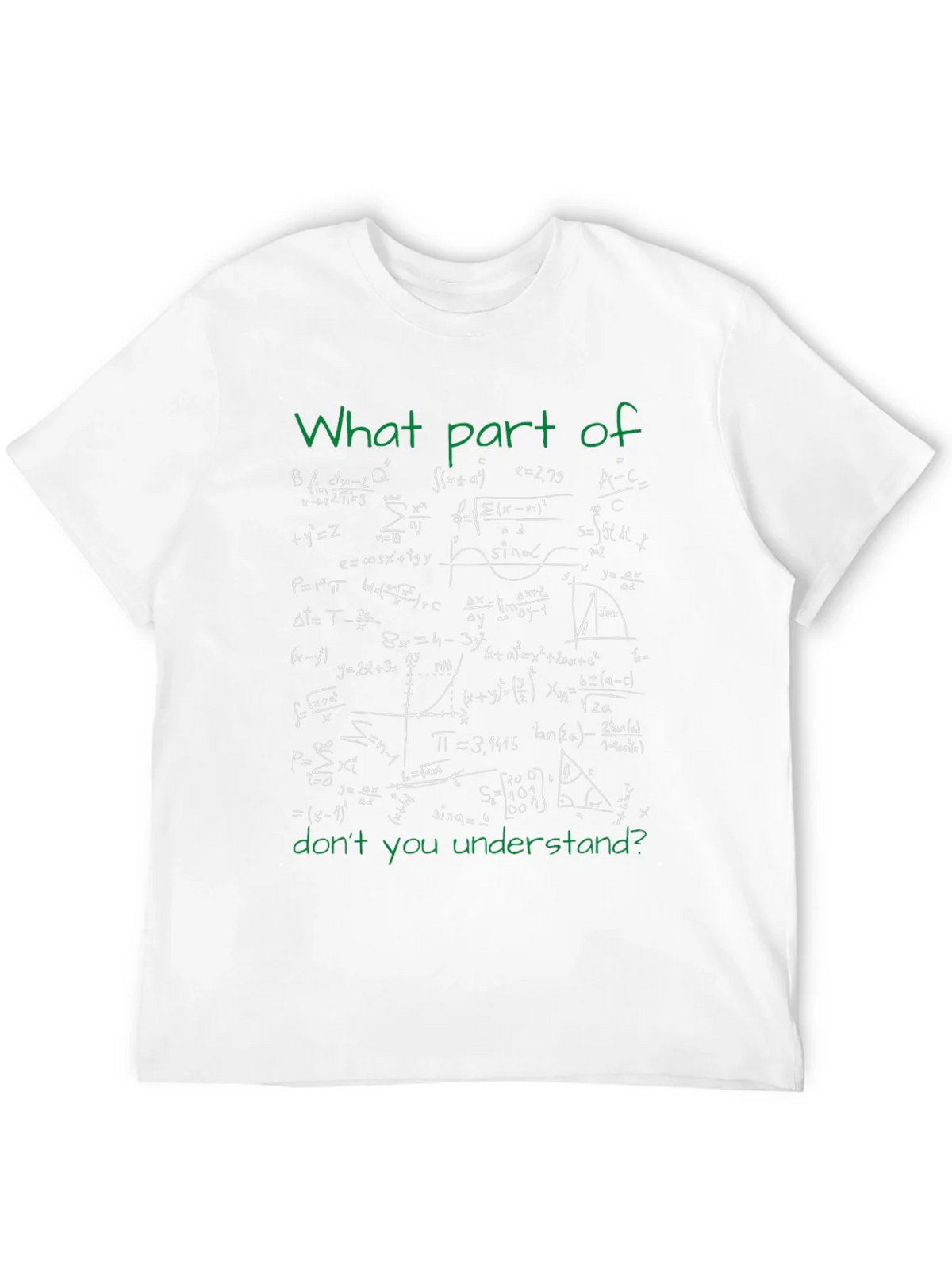 Math Formula T-Shirt - Funny Geeky Graphic Tee product image 3