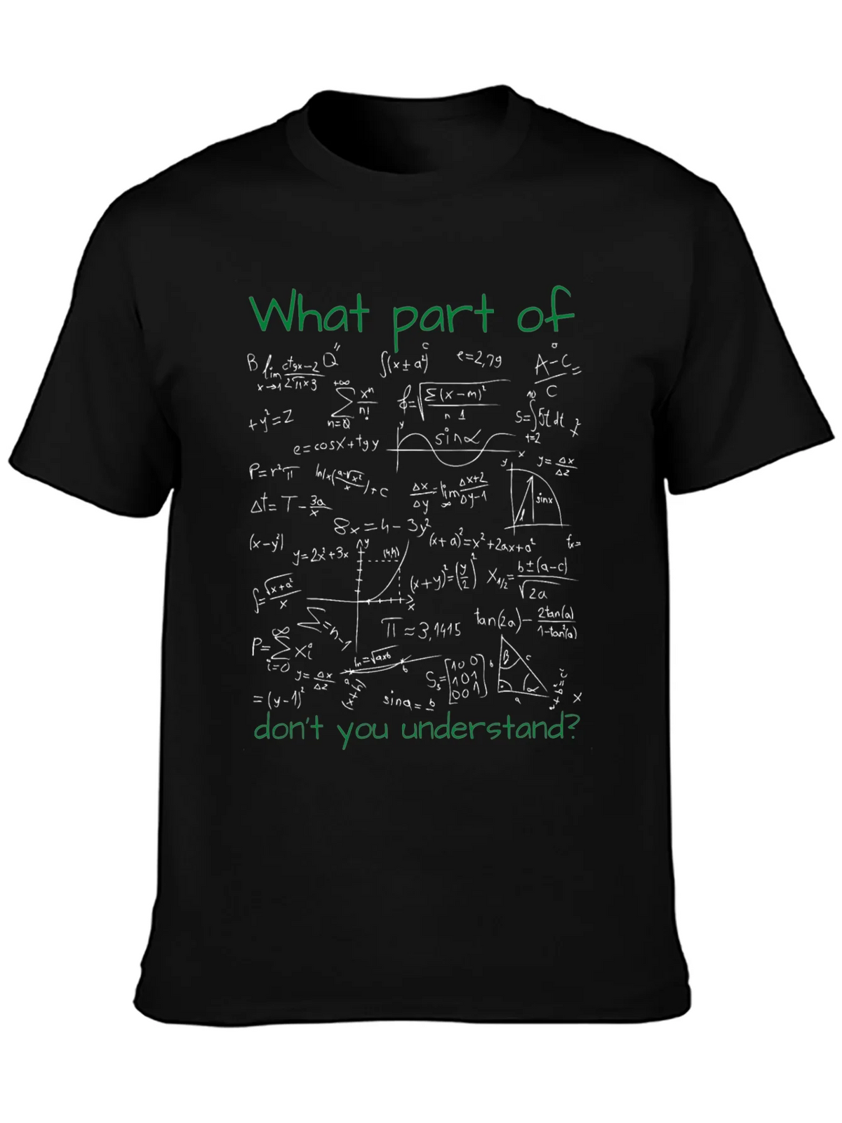 Math Formula T-Shirt - Funny Geeky Graphic Tee product image 6