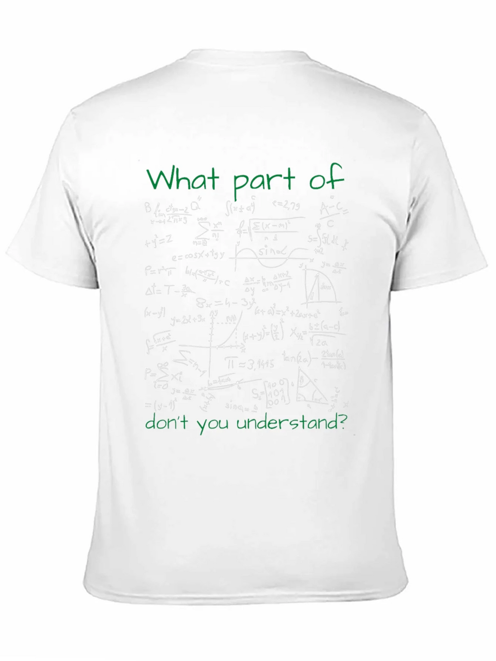 Math Formula T-Shirt - Funny Geeky Graphic Tee product image 2