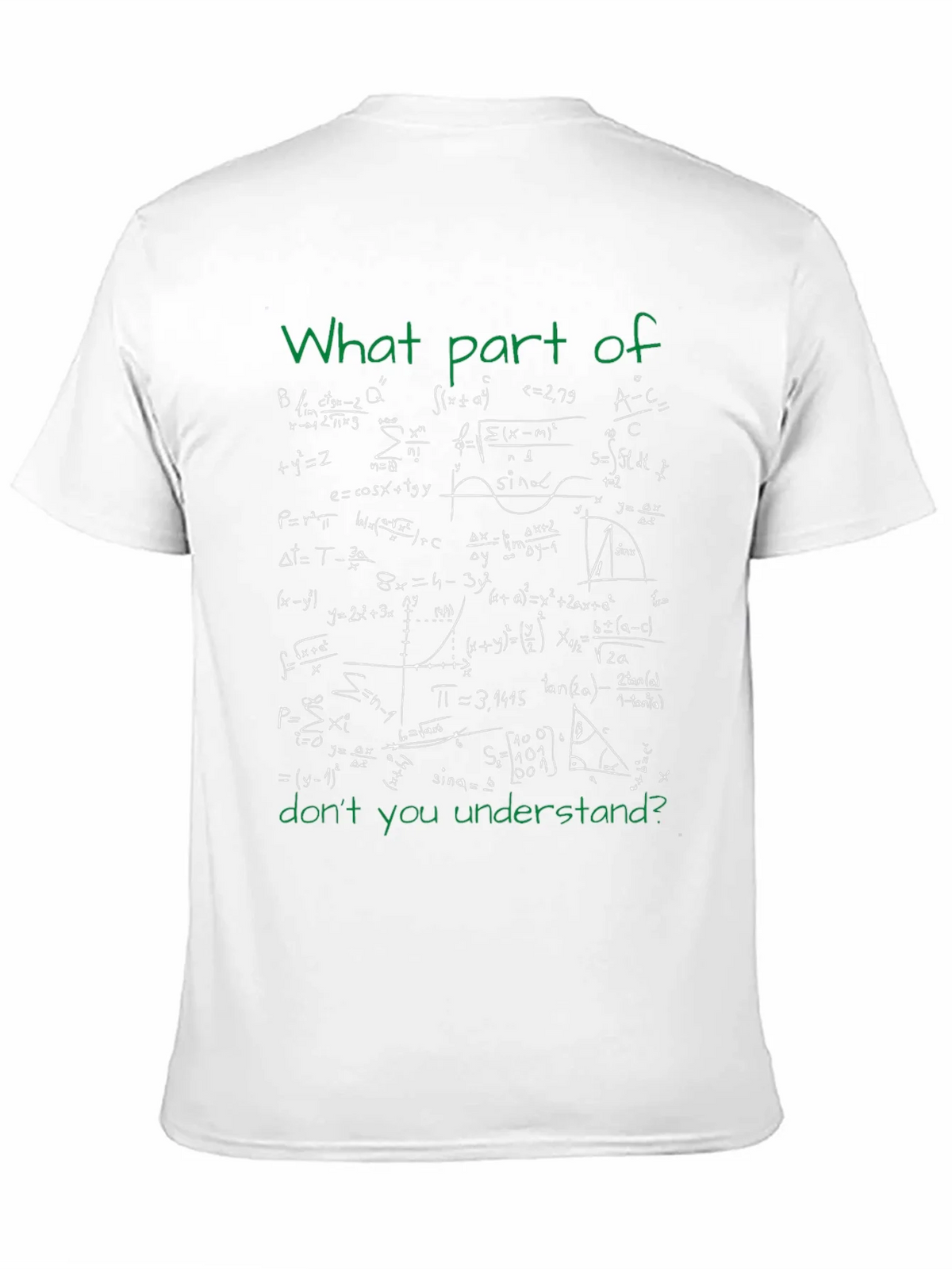 Math Formula T-Shirt - Funny Geeky Graphic Tee product image 2