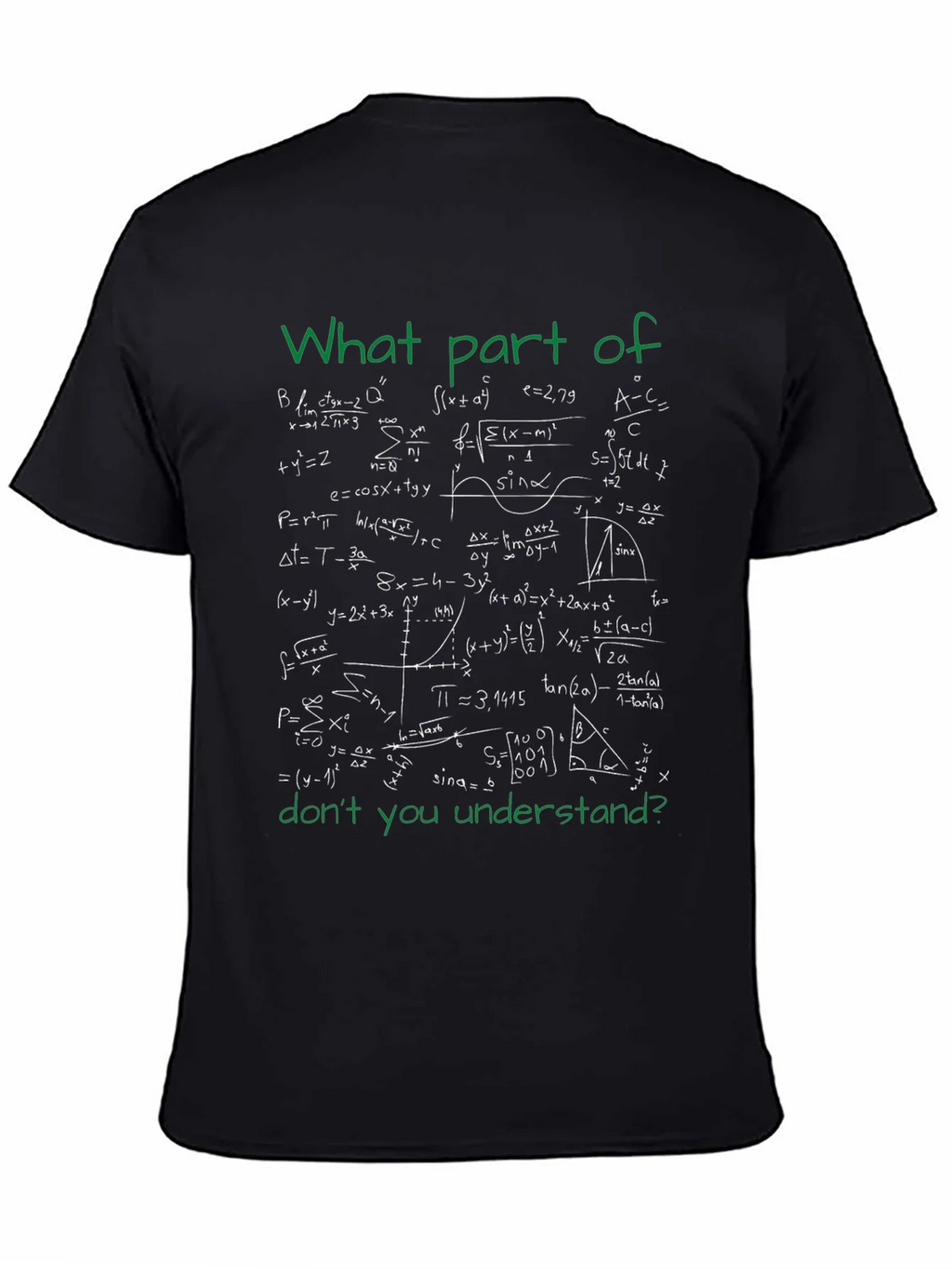 Math Formula T-Shirt - Funny Geeky Graphic Tee product image 7