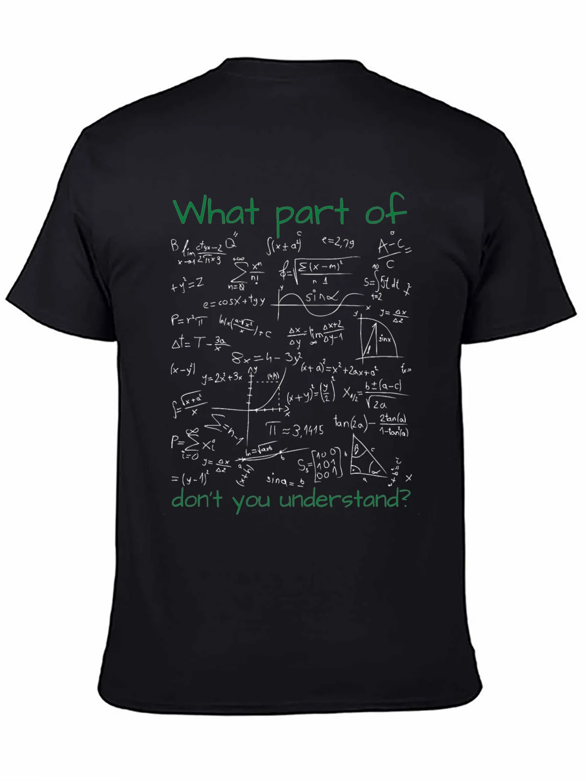 Math Formula T-Shirt - Funny Geeky Graphic Tee product image 7