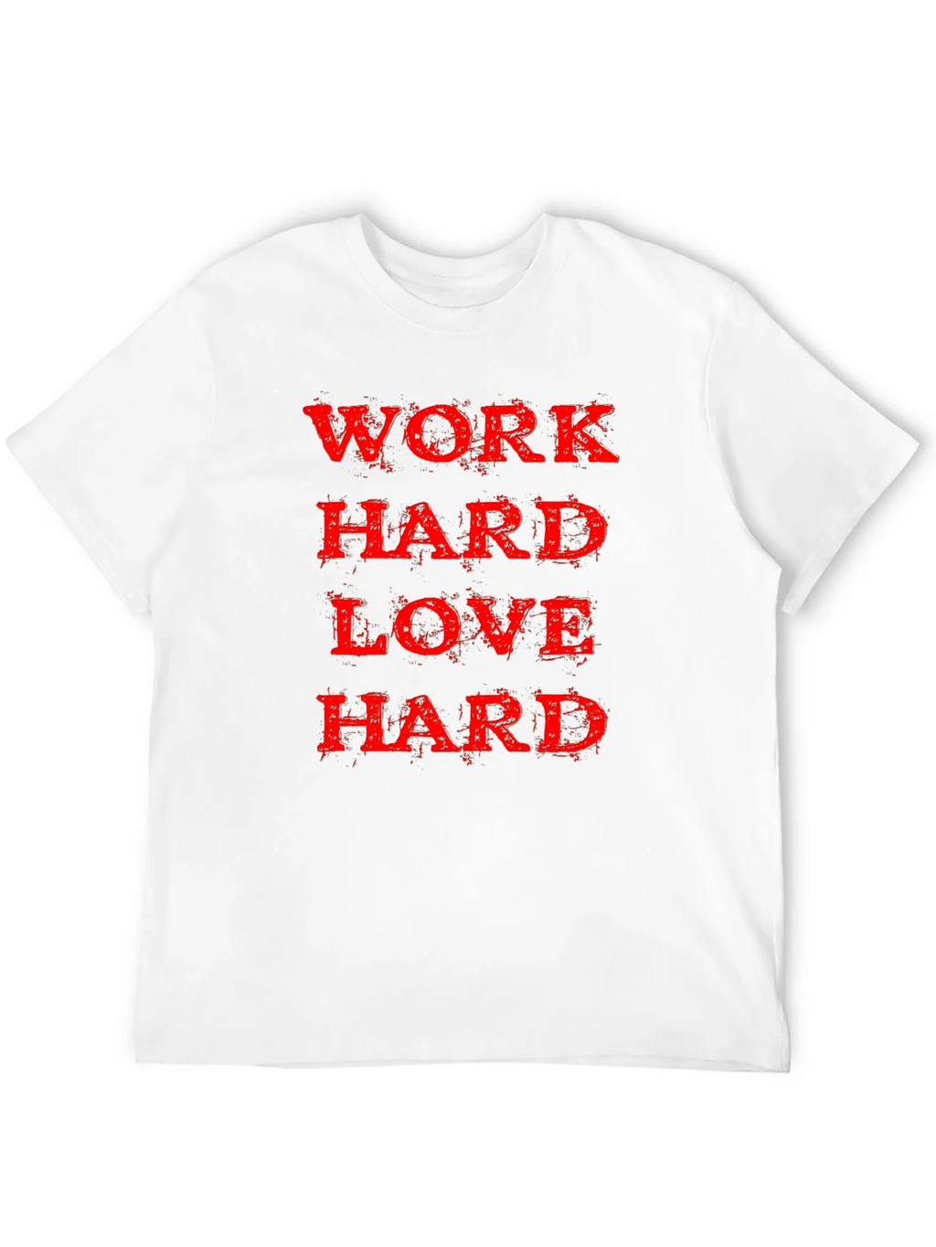Work Hard Love Black T-Shirt product image 3