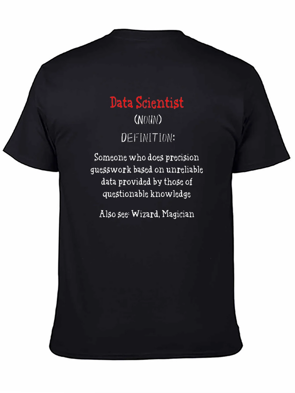 Data Scientist Definition T-Shirt product image 7