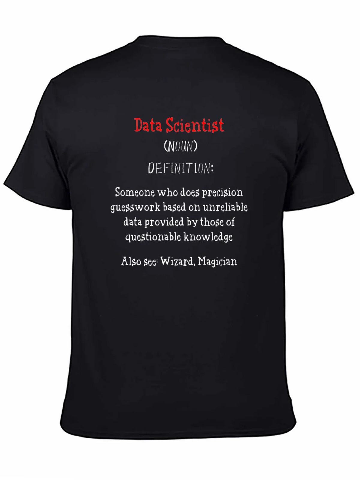Data Scientist Definition T-Shirt product image 7