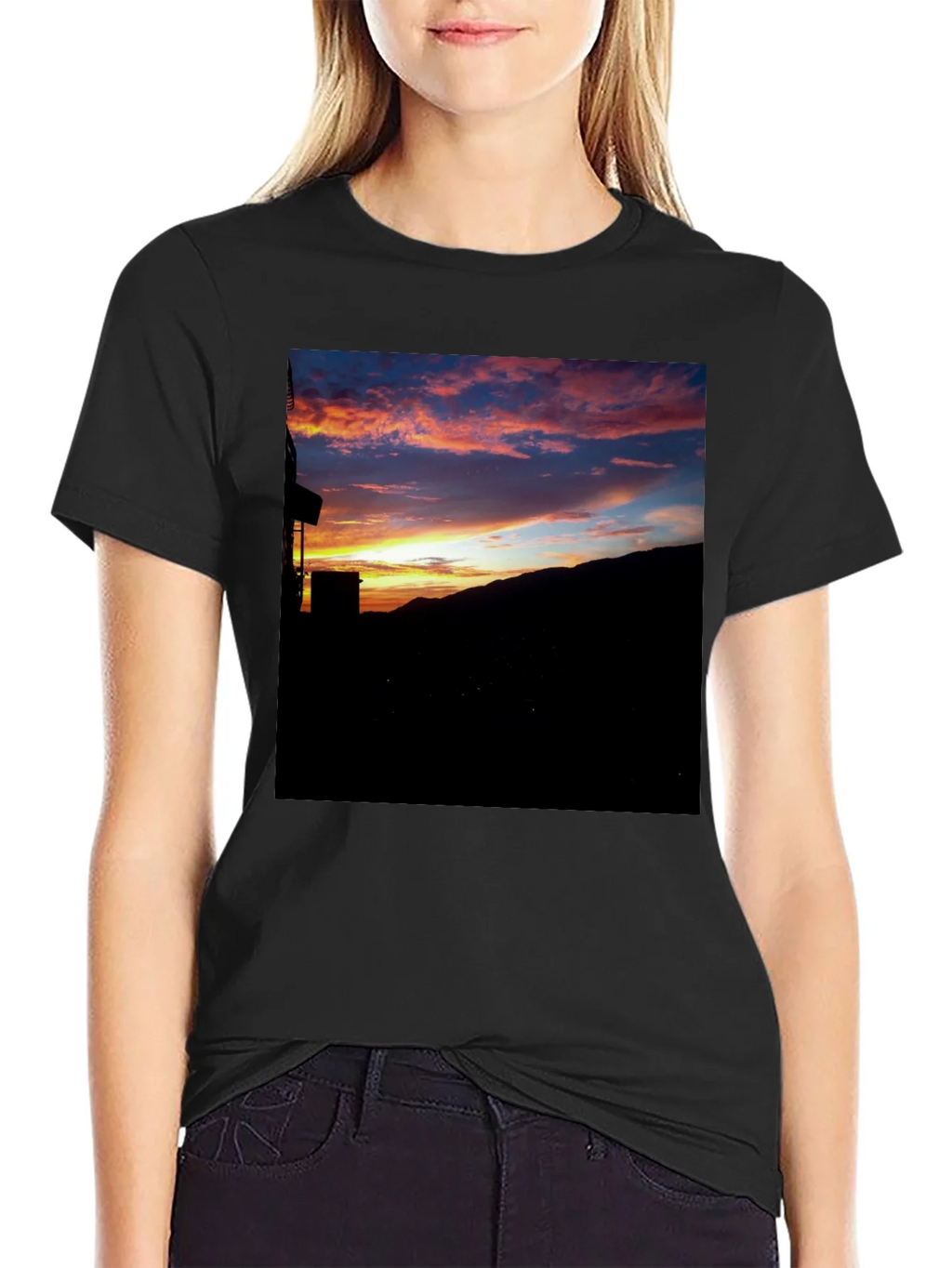 Sunset Sky Graphic T-Shirt product image 1