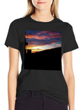 Sunset Sky Graphic T-Shirt product image 1