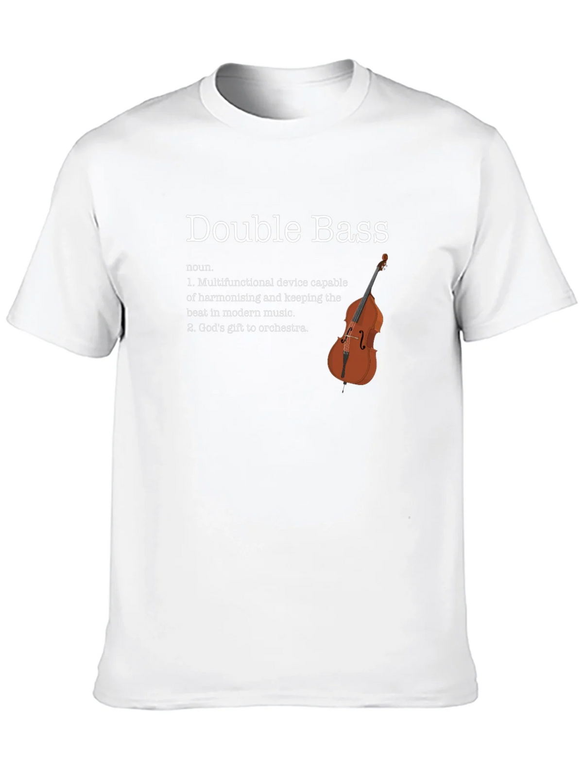 Double Bass Definition T-Shirt - Musician Gift product image 12