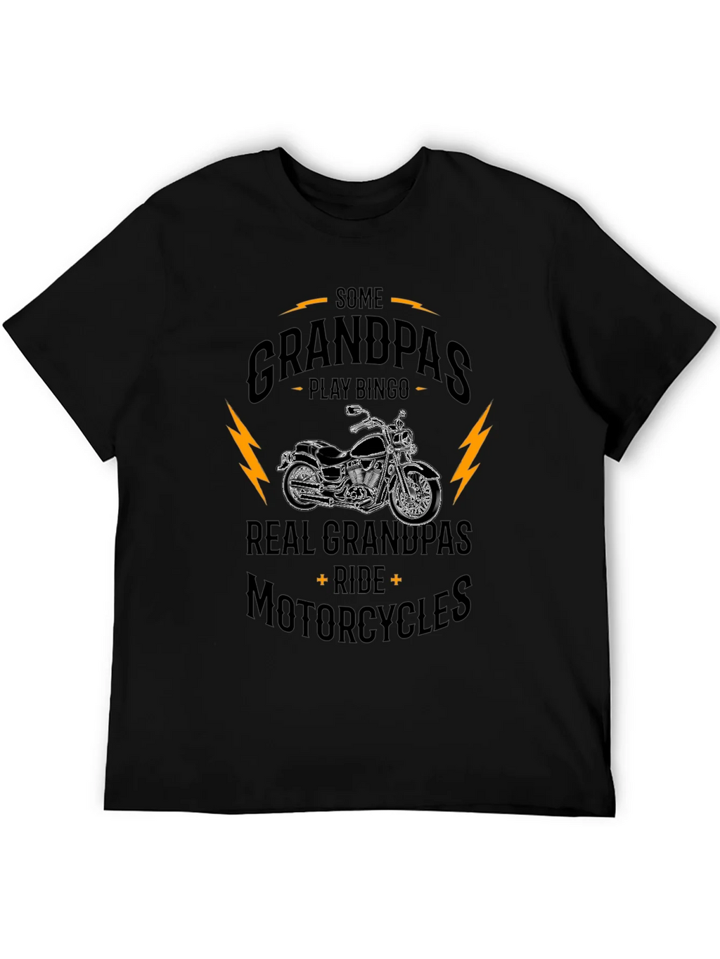 Real Grandpas Ride Motorcycles T-Shirt product image 8