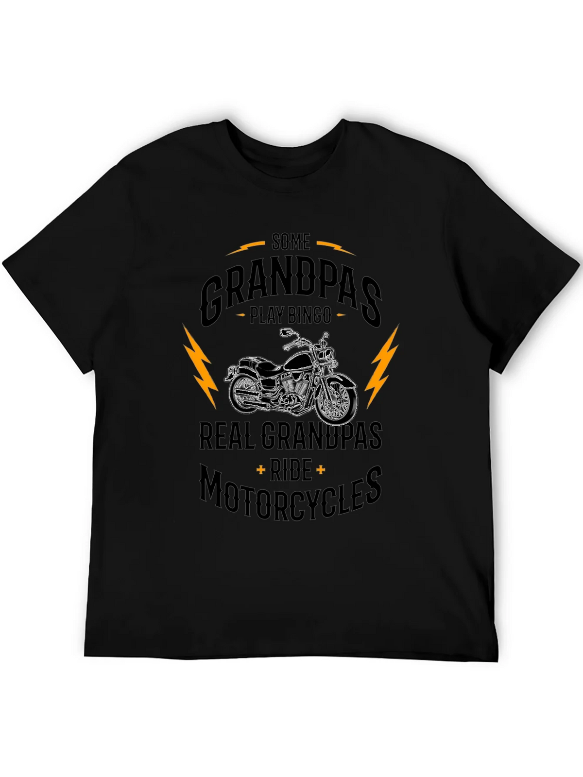 Real Grandpas Ride Motorcycles T-Shirt product image 8