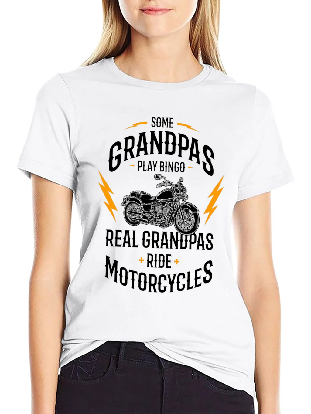 Real Grandpas Ride Motorcycles T-Shirt product image 11