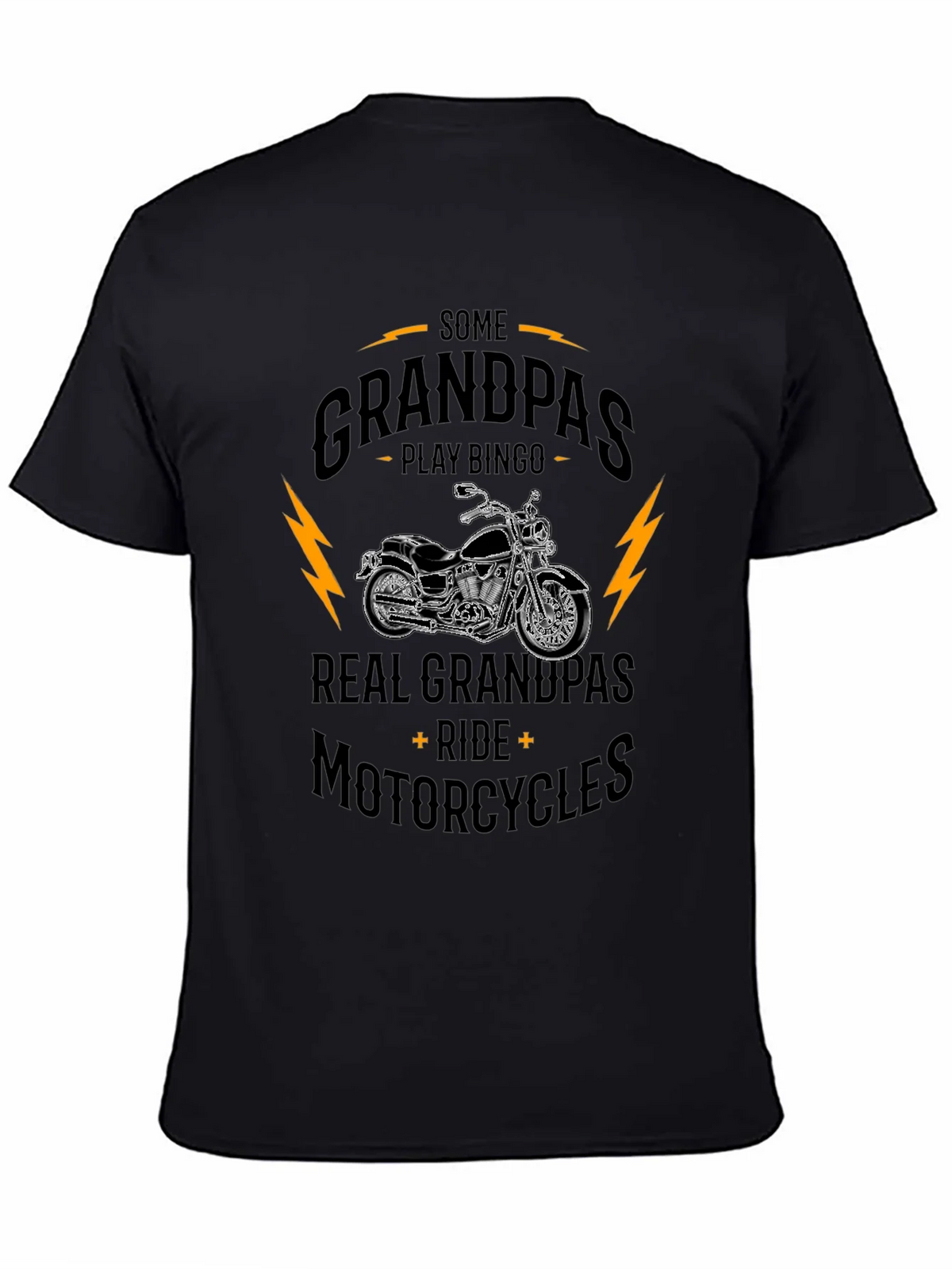 Real Grandpas Ride Motorcycles T-Shirt product image 7