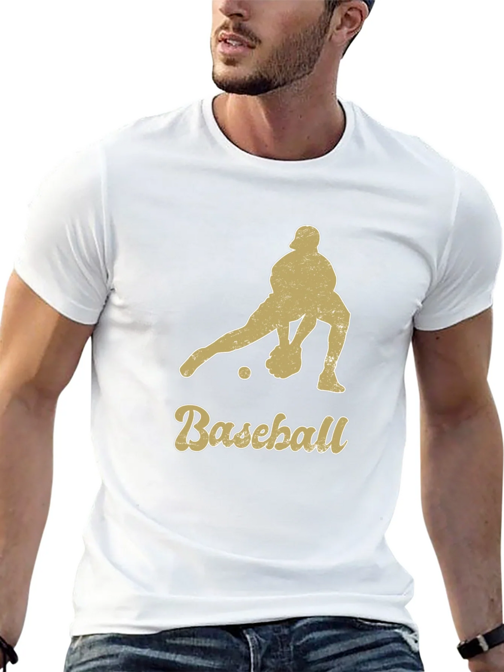 Baseball T-Shirt Pitcher Graphic Tee product image 4